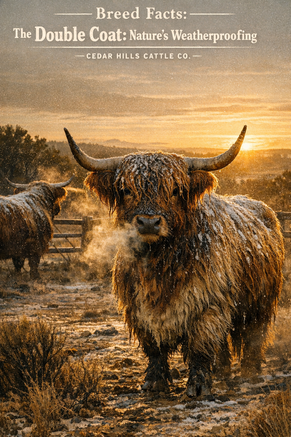 The Double Coat: Nature's Weatherproofing